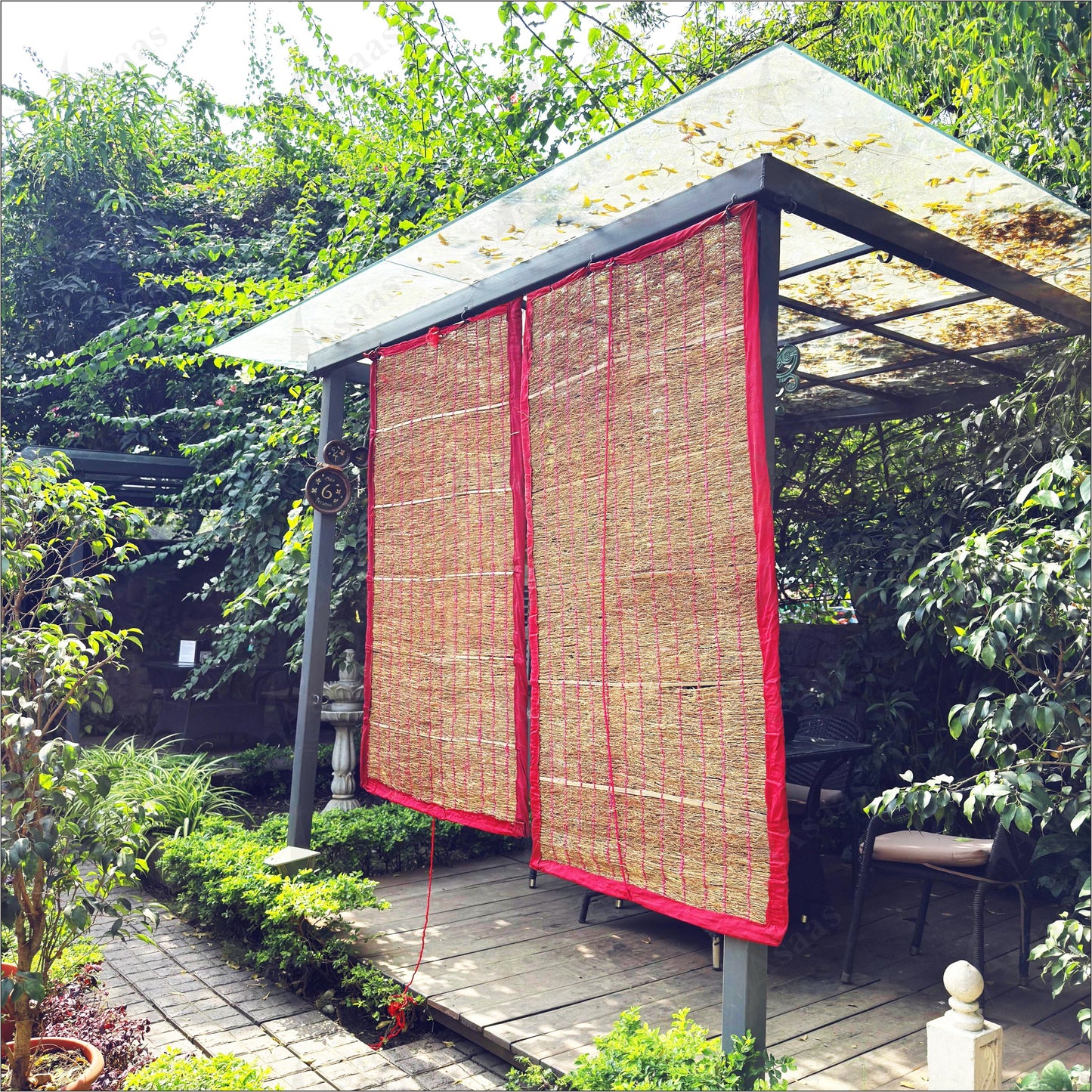 Vetiver (Khus) Cooling Curtains 🌿