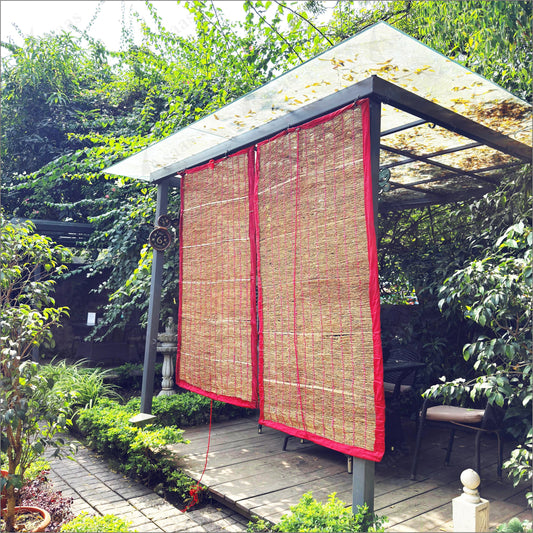 Vetiver (Khus) Cooling Curtains 🌿